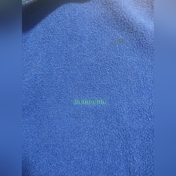 Vintage 1990s Patagonia Capilene Fleece Pullover Sz. Mens S Made In USA Blue - Picture 3 of 6